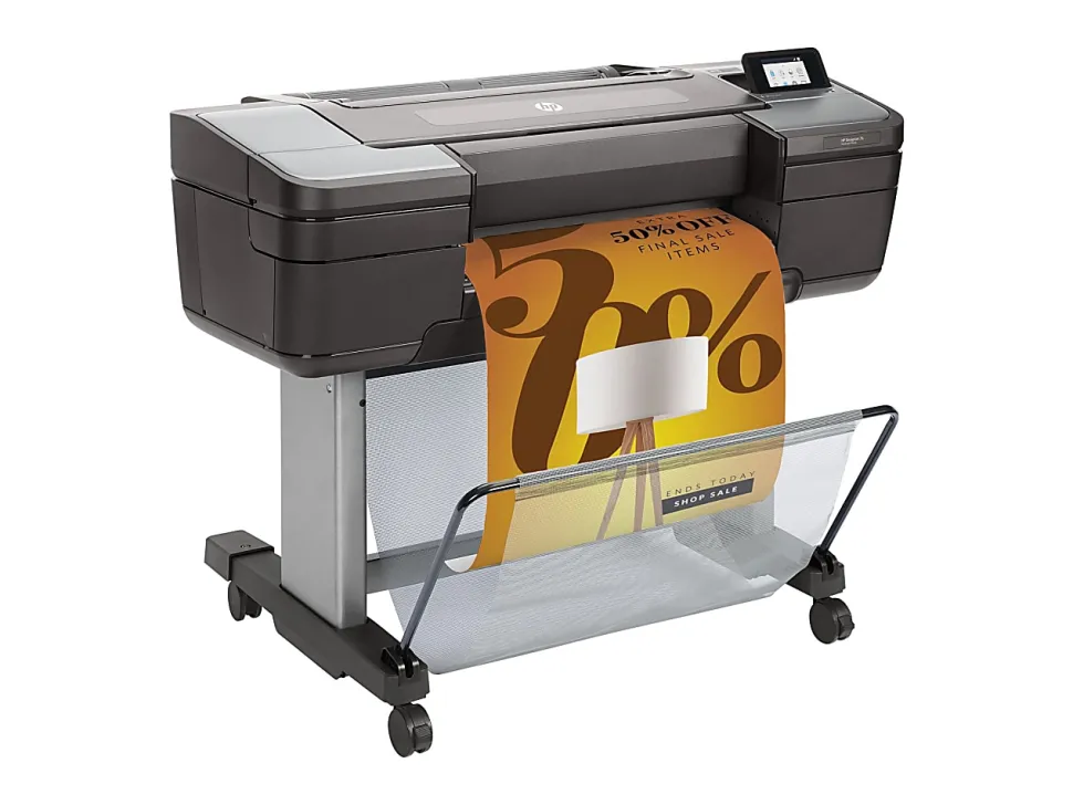 HP DesignJet Z6 PostScript Color Inkjet Large-Format Printer, T8W15A#B1K
