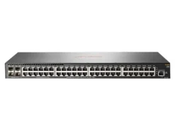 HPE Aruba 2540 48G PoE+ 4SFP+ - Switch - managed - 48x 10/100/1000 (PoE+) + 4x 10 Gigabit Ethernet/1 Gigabit Ethernet SFP+ - JL357AABA