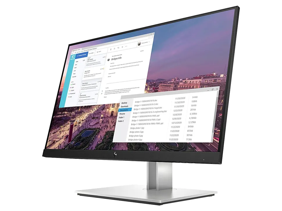 HP E23 G4 - E-Series - LED monitor - 23" - 1920x 1080 Full HD (1080p) @ 60 Hz - IPS - 250 cd/m² - 1000:1 - 9VF96AAABA