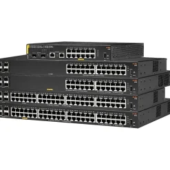 HPE 6100 24G 4SFP+ Switch - 24 Ports - 3 Layer Supported - Modular - 33 W Power Consumption - Twisted Pair, Optical Fiber - JL678AABA