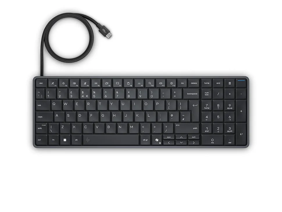 HP EliteBoard G1a Next Gen AI PC, Ryzen AI 5 PRO, Radeon 840M, Win 11 Pro, Eclipse Gray