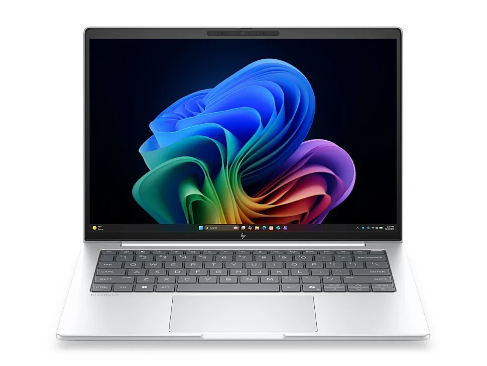 HP EliteBook 8 G2i Notebook Next Gen AI Copilot+ PC, Intel Core Ultra 7, vPro, Win 11 Pro, Intel Graphics, 32 GB RAM, Glacier Silver, D81W4UT#ABA