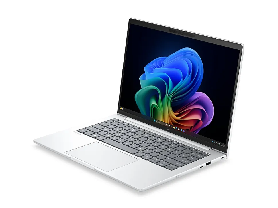 HP EliteBook 8 G2i Notebook Next Gen AI Copilot+ PC, Intel Core Ultra 7, vPro, Win 11 Pro, Intel Graphics, 32 GB RAM, Glacier Silver, D81W4UT#ABA