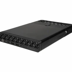 HP EliteDesk 8 G1a Desktop Computer, AMD Ryzen AI 5 340, 16 GB, 256 GB PCI Express NVMe SSD, Mini PC, Jack Black, D36E5UTABA