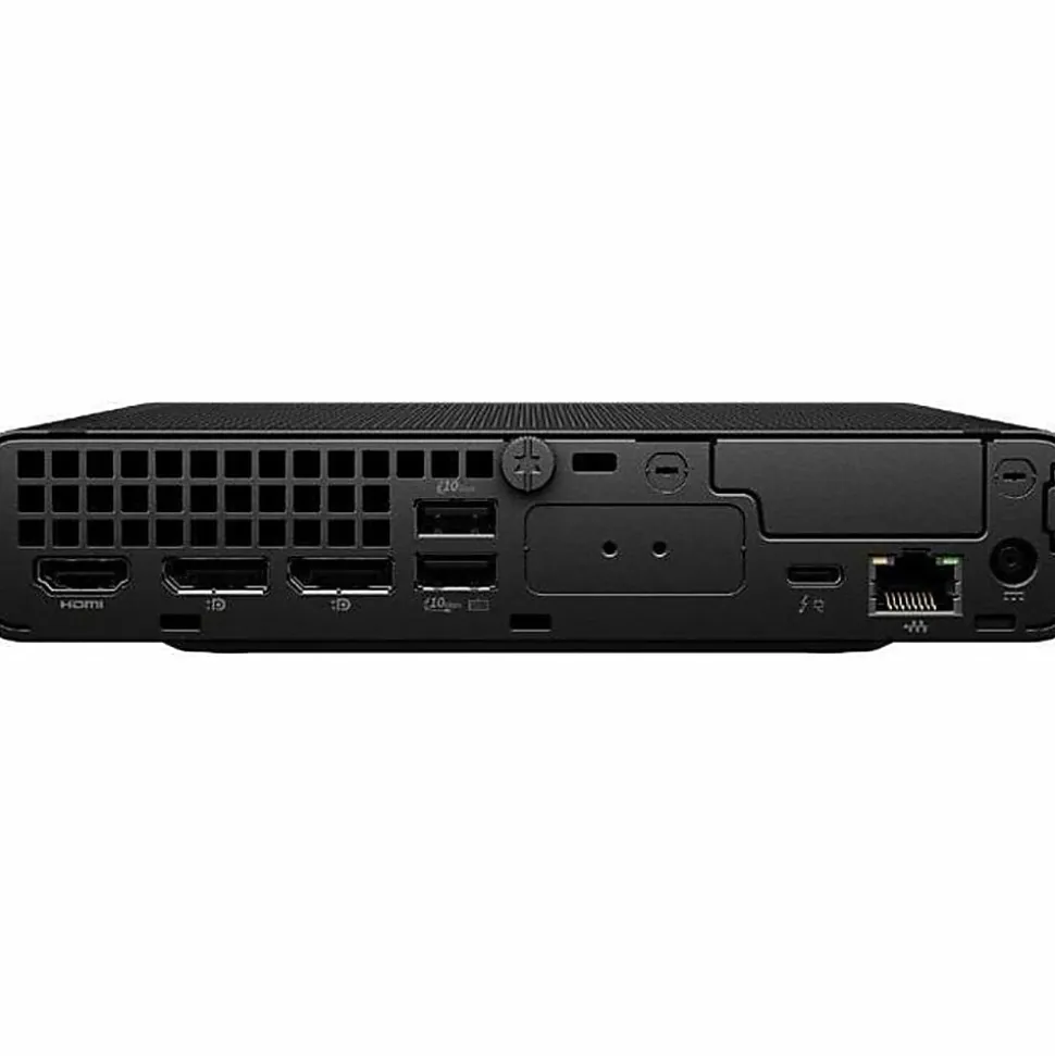 HP EliteDesk 8 G1i Desktop Computer, Intel Core Ultra 5 235T, vPro Technology, 64 GB, 1 TB SSD, Desktop Mini, Jack Black, BQ4C1UTABA