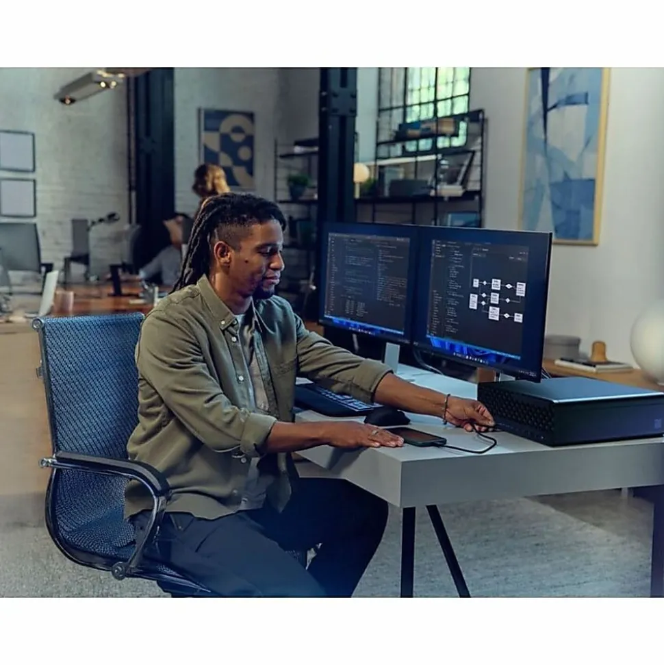 HP EliteDesk 8 G1i Desktop Computer, Intel Core Ultra 5 235, vPro Technology, 32 GB, 512 GB SSD