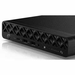 HP EliteDesk 8 G2i Next Gen AI PC, Mini Core Ultra 5, 16 GB, SSD 256 GB, Win 11 Home, Jack Black, Smart Buy, with HP Wolf Pro Security Edition