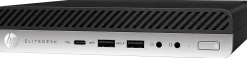 HP EliteDesk 800G3 Mini Refurbished Desktop PC, Intel® i5, 16GB Memory, 256GB Solid State Drive, Windows® 10 Pro