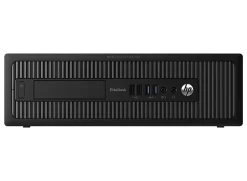 HP EliteDesk 800 G1 SFF Refurbished Desktop PC, Intel® Core™ i3, 8GB Memory, 120GB Solid State Drive, Windows® 10, RF610299
