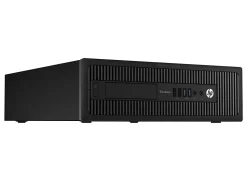 HP EliteDesk 800 G1 SFF Refurbished Desktop PC, Intel® Core™ i3, 8GB Memory, 120GB Solid State Drive, Windows® 10, RF610299