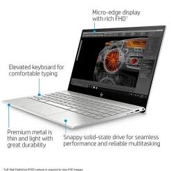 HP ENVY 13-aq0050od Laptop, 13.3