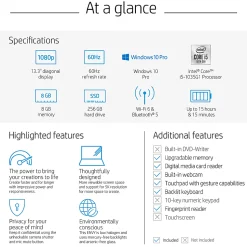 HP ENVY 13-ba0025od Laptop, 13.3
