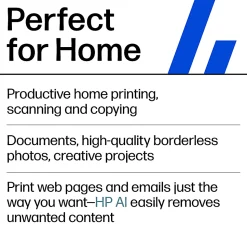 HP Envy Inspire 7955e Wireless Color Inkjet Printer, prints, scans, copies, duplex, great for home, 3-mo free Instant Ink, AI-enabled (1W2Y8A)