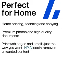HP Envy Photo 7975 Wireless Color Inkjet Photo Printer, Print, scan, copy, Duplex printing best for home, 3 months of free Instant Ink, AI-enabled