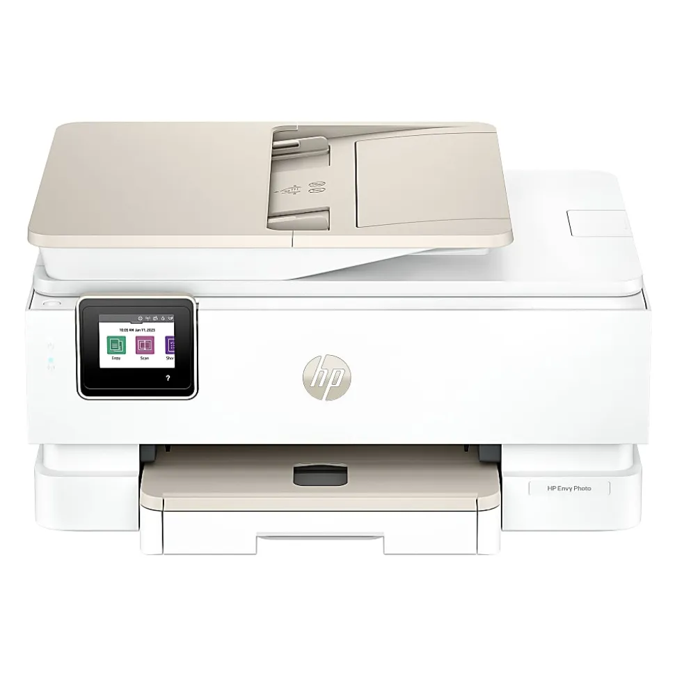 HP Envy Photo 7975 Wireless Color Inkjet Photo Printer, Print, scan, copy, Duplex printing best for home, 3 months of free Instant Ink, AI-enabled