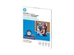 HP Everyday Photo Paper for Inkjet Printers, Glossy, Letter Size (8 1/2