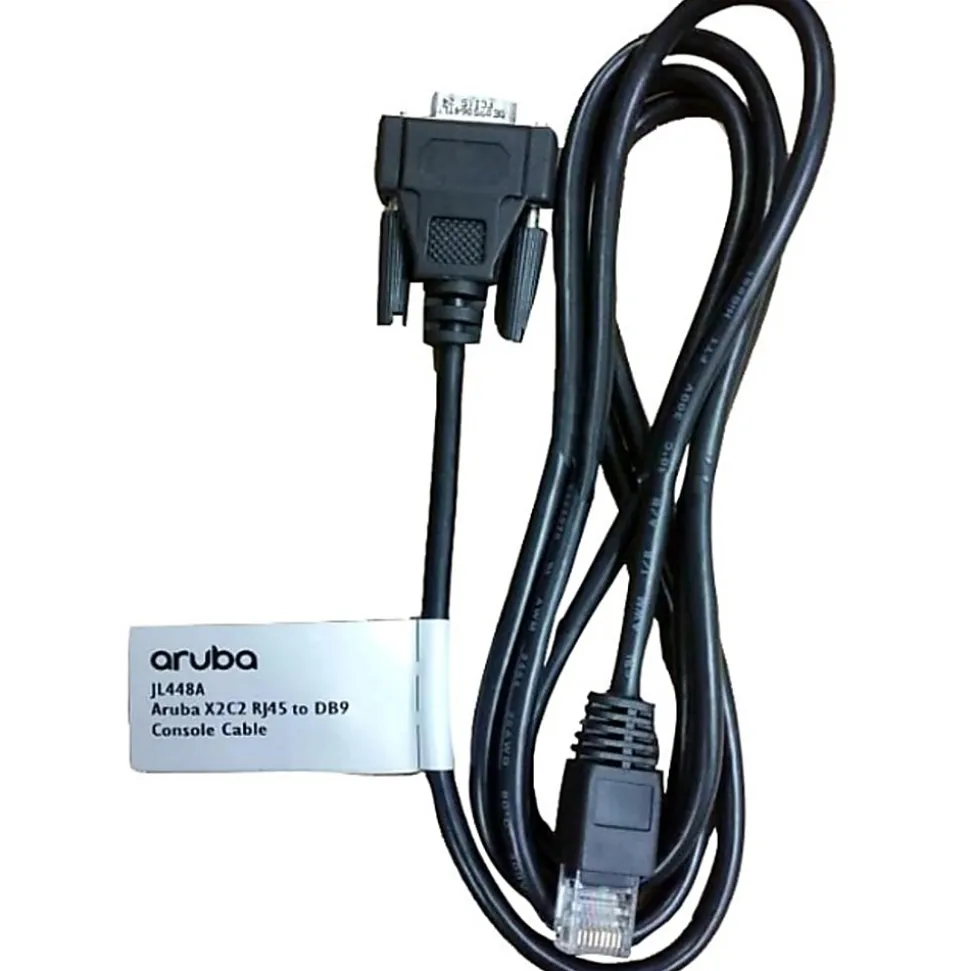 HPE X2C2 RJ45 to DB9 Console Cable - RJ-45/Serial Network Cable - JL448A
