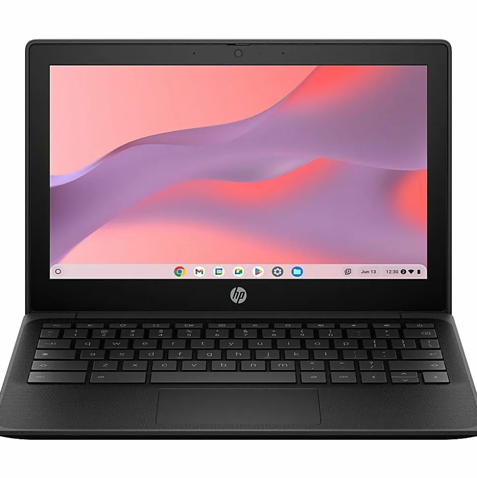 HP Fortis G1m 11.6" Touchscreen Rugged Chromebook, HD, 60 Hz, Octa-core (ARM Cortex A76 + Cortex A55), 8 GB, Jet Black, BV0X3UTABA