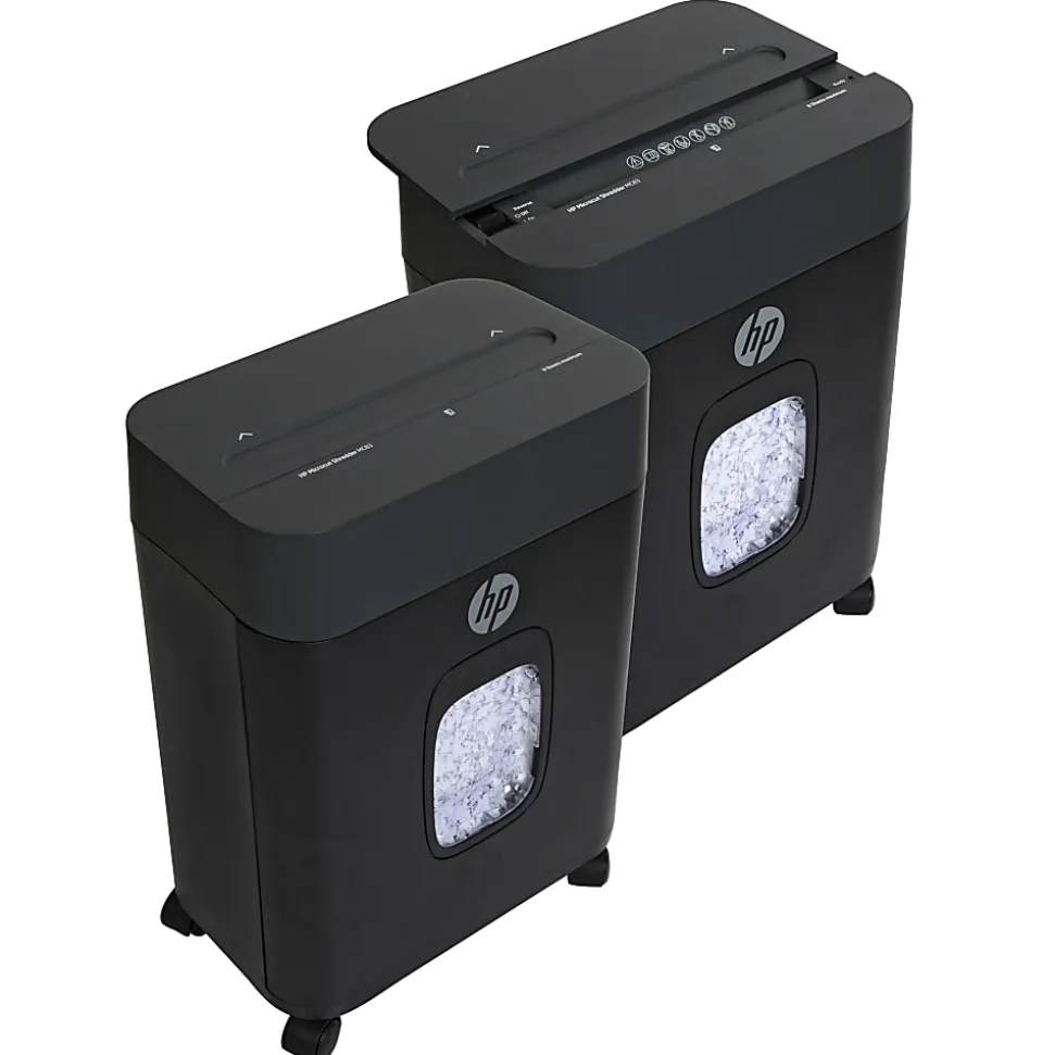 HP HP-MC83 8-Sheet Microcut Shredder, 91040W