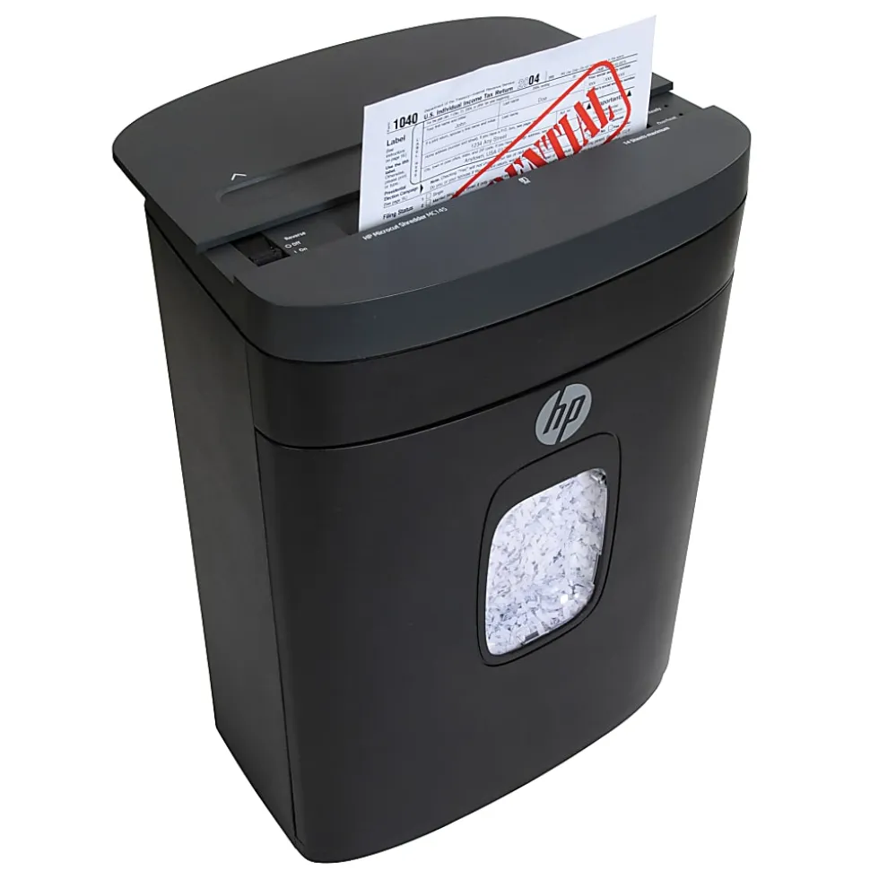 HP HP-MC145 14-Sheet Microcut Shredder, 91043P