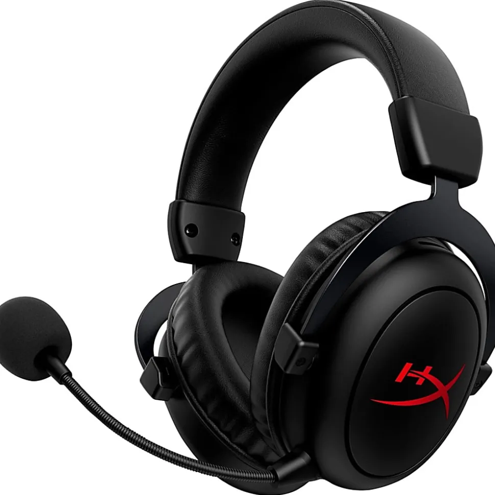 HP HyperX Cloud Core Wireless Gaming Headset, Black, 4P5D5AA