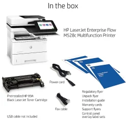 HP LaserJet Enterprise Flow MFP M528c Laser Monochrome Printer, 1PV66ABGJ