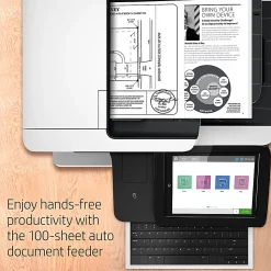 HP LaserJet Enterprise Flow MFP M528c Laser Monochrome Printer, 1PV66ABGJ