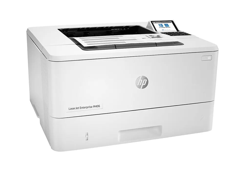 HP LaserJet Enterprise M406dn Laser Monochrome Printer