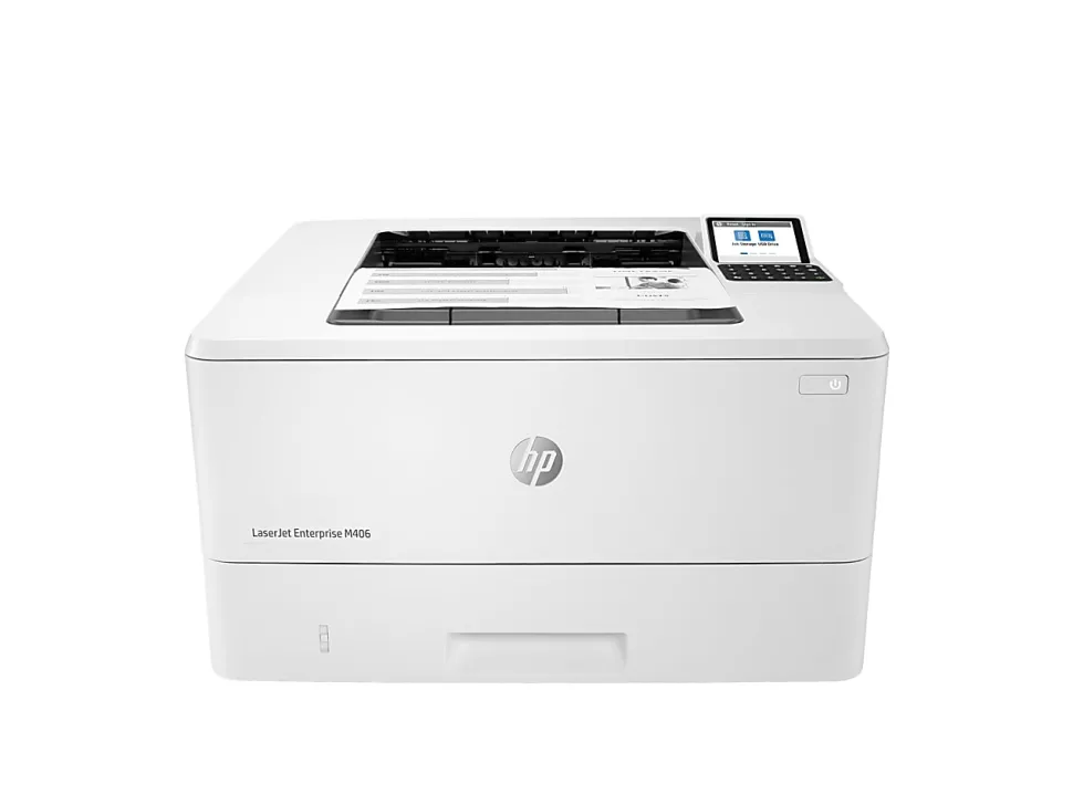HP LaserJet Enterprise M406dn Laser Monochrome Printer