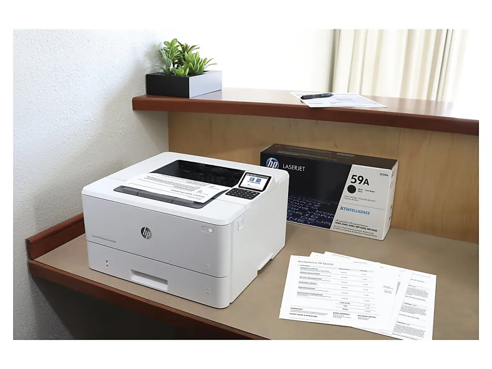 HP LaserJet Enterprise M406dn Laser Monochrome Printer