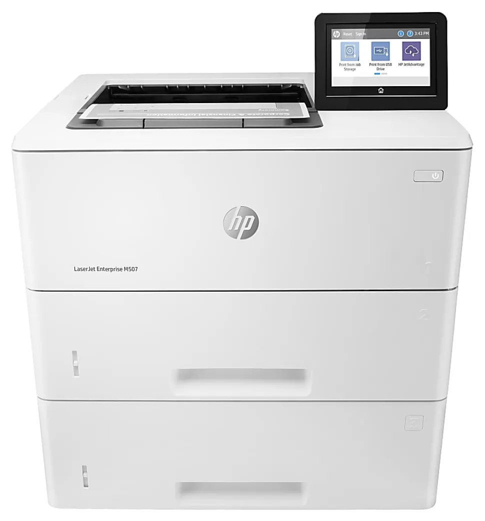 HP LaserJet Enterprise M507x Laser Monochrome Printer