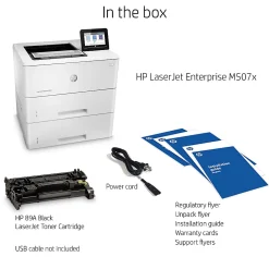 HP LaserJet Enterprise M507x Laser Monochrome Printer