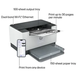 HP LaserJet M209dw Wireless Printer, Print, Fast speeds, Easy setup, Mobile printing, Best for home office and small business, AI-enabled
