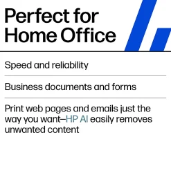 HP LaserJet M110w Wireless Printer, Print, Fast speeds, Easy setup, Mobile printing, Best for home office and small business, AI-enabled