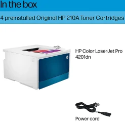 HP LaserJet Pro 4201dn Laser Color Printer (4RA85F)