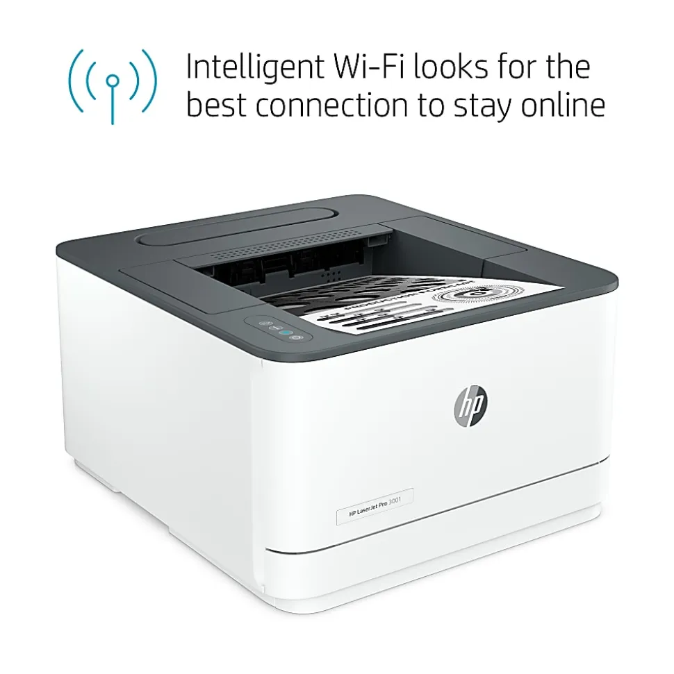 HP LaserJet Pro 3001dw Wireless Laser Monochrome Printer