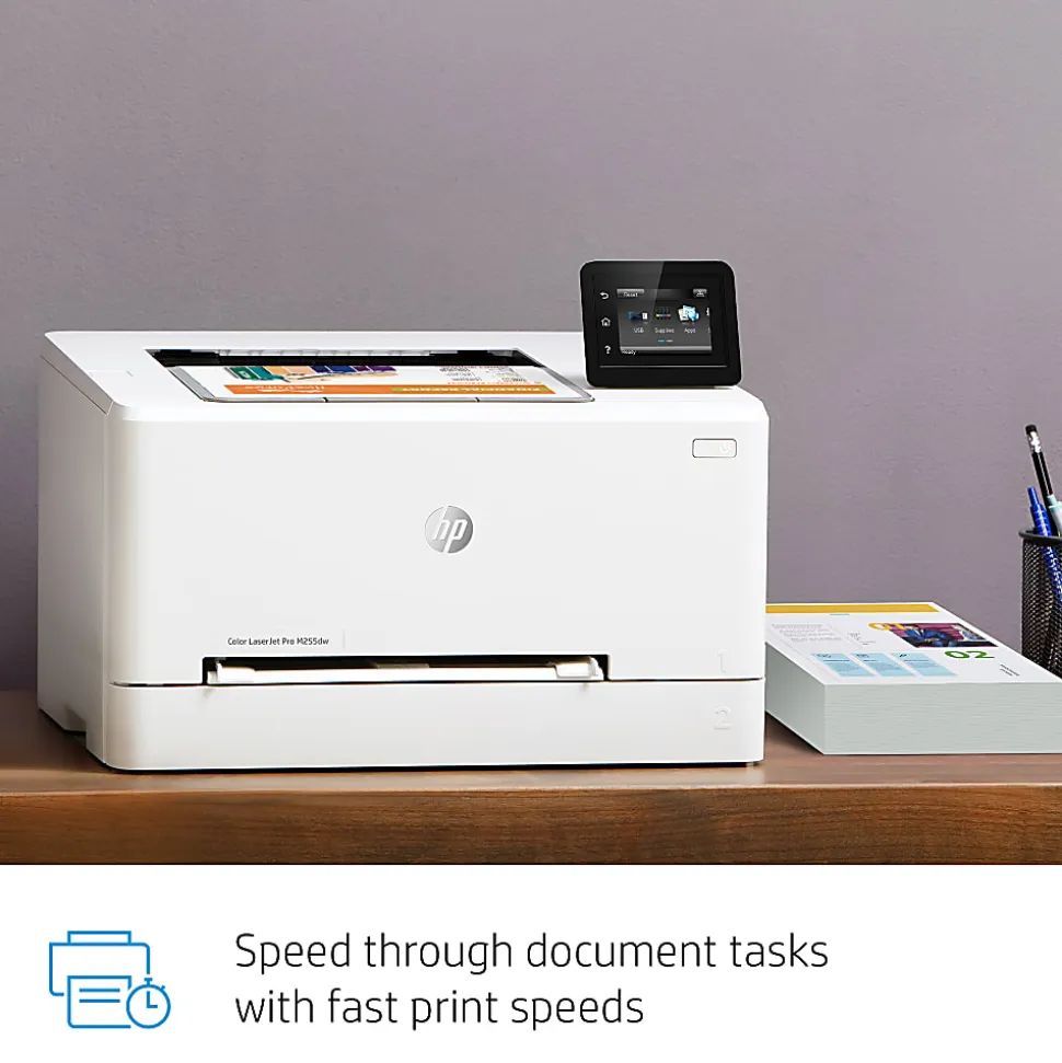 HP LaserJet Pro M255dw Wireless Laser Color Printer