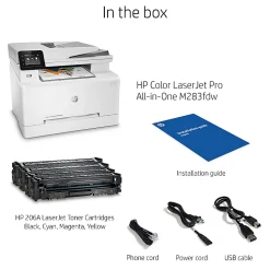 HP LaserJet Pro M283fdw Wireless Laser All-In-One Color Printer