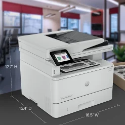 HP LaserJet Pro MFP 4101fdw Wireless Printer, Print, scan, copy, fax, Fast speeds, Easy setup, Mobile printing, Best for office, AI-enabled