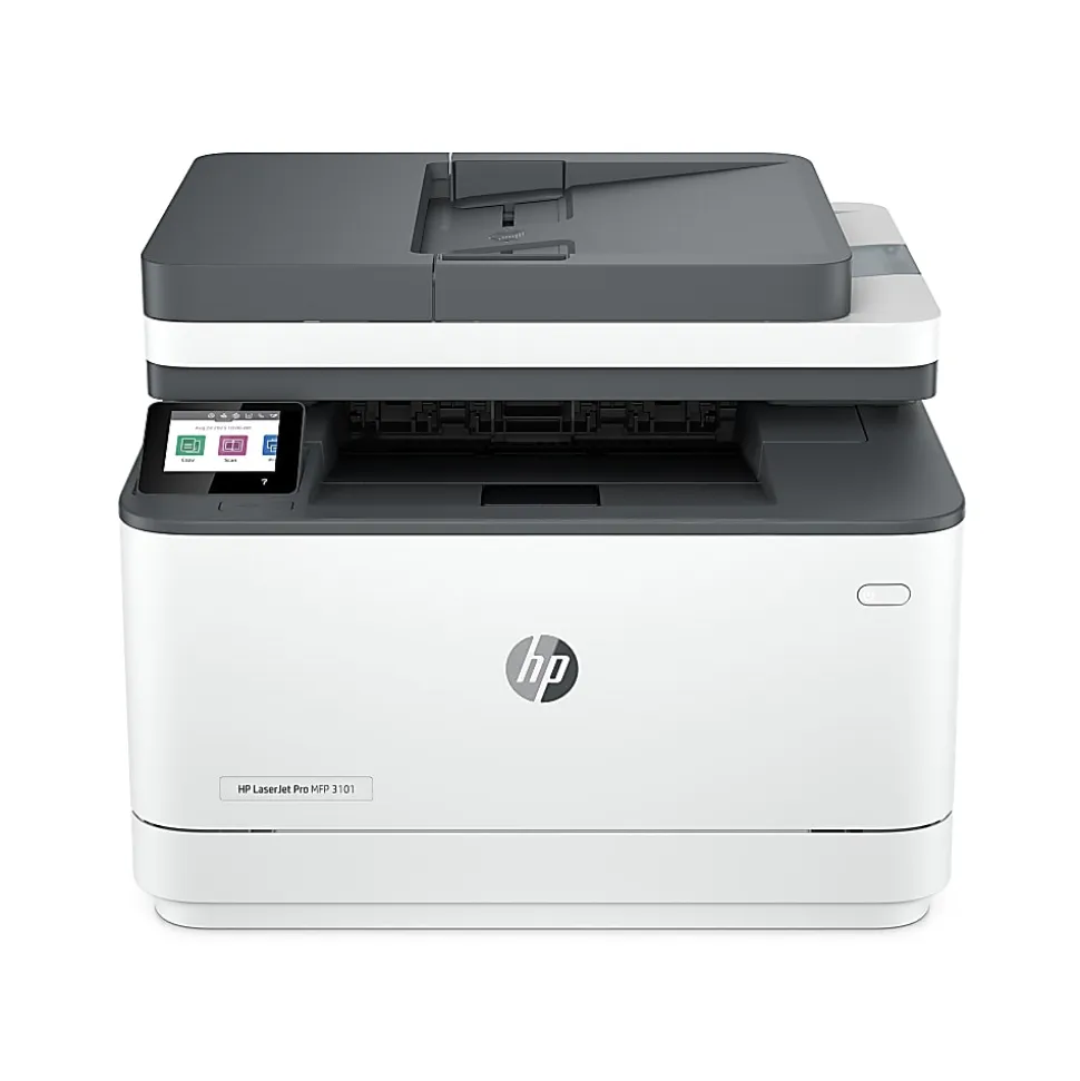 HP LaserJet Pro MFP 3101fdw Wireless Printer, Print, scan, copy, fax, Fast speeds, Easy setup, Mobile printing, Best for office, AI-enabled
