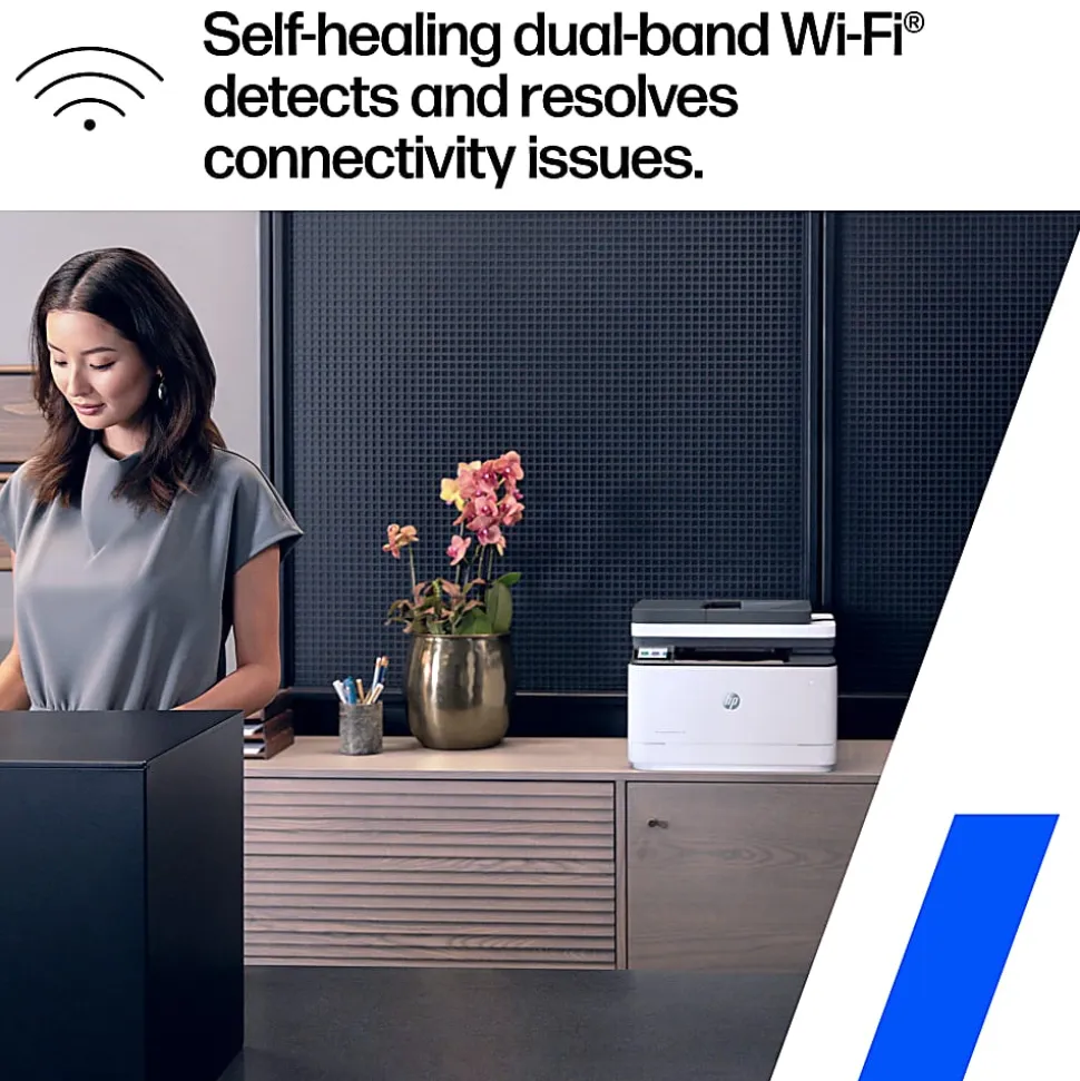 HP LaserJet Pro MFP 3101fdw Wireless Printer, Print, scan, copy, fax, Fast speeds, Easy setup, Mobile printing, Best for office, AI-enabled