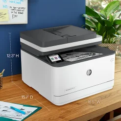 HP LaserJet Pro MFP 3101fdw Wireless Printer, Print, scan, copy, fax, Fast speeds, Easy setup, Mobile printing, Best for office, AI-enabled