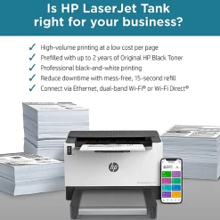 HP LaserJet Tank 2504dw Laser Monochrome Printer