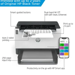 HP LaserJet Tank 2504dw Laser Monochrome Printer