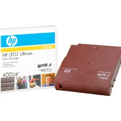 HP LTO Ultrium x 2 - 400 GB Storage Media