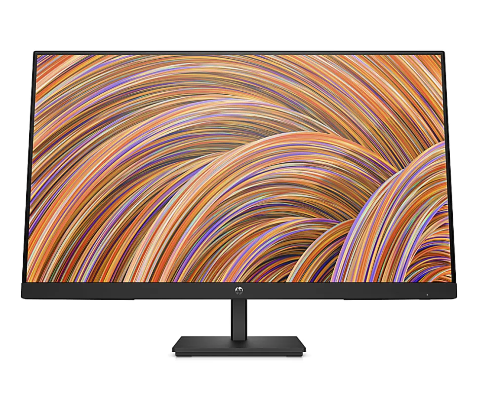 HP 27” Monitor, FHD Display, IPS Panel, 75Hz Refresh Rate, Anti-glare, AMD FreeSync Technology (V27i G5)