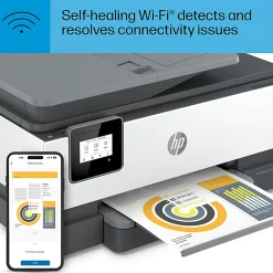 HP OfficeJet 8015e Wireless All-in-One Printer with 6 Months of Free Instant Ink with HP+ (228F5A)
