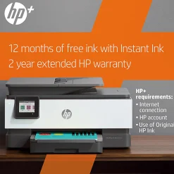 HP OfficeJet Pro 8035e Wireless Inkjet All-In-One Color Printer (Basalt) With HP+ (1L0H6A)