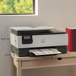 HP OfficeJet Pro 8135 Wireless All-in-One Color Inkjet Printer, print, scan, copy, fax, ADF, Duplex printing, 3 months of free Instant Ink, AI-Capable