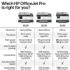 HP OfficeJet Pro 8139 Wireless All-in-One Color Inkjet Printer, print, scan, copy, fax, ADF, Duplex printing, 1 year of free Instant Ink, AI-Capable